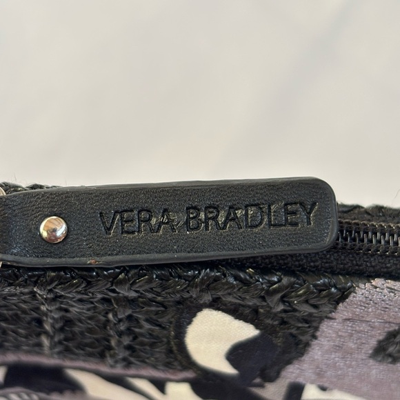 Vera Bradley Black and White Cosmetic Bag with Artistic Zebra Design - Picture 7 of 8